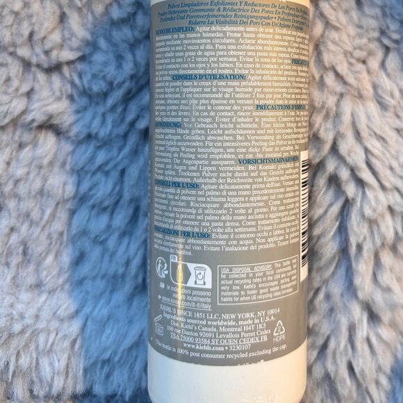 Kiehl’s Rare Earth Deep Pore-Minimizing & Polishing Powder Cleanser - Picture 3 of 3